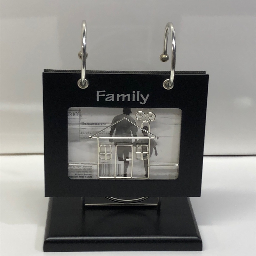 Furio Photo Album Stand Holds 60 Photos Black